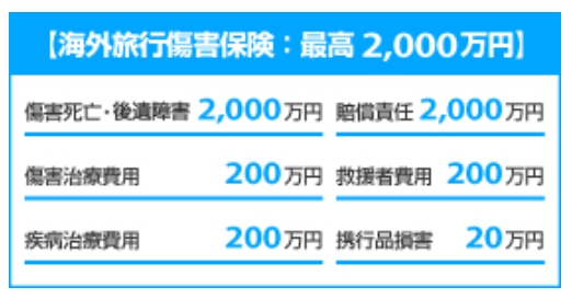 海外保険内容