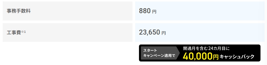 初期費用