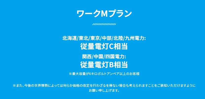 ワークMプラン