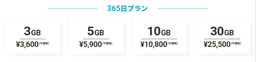 データチャージ海外