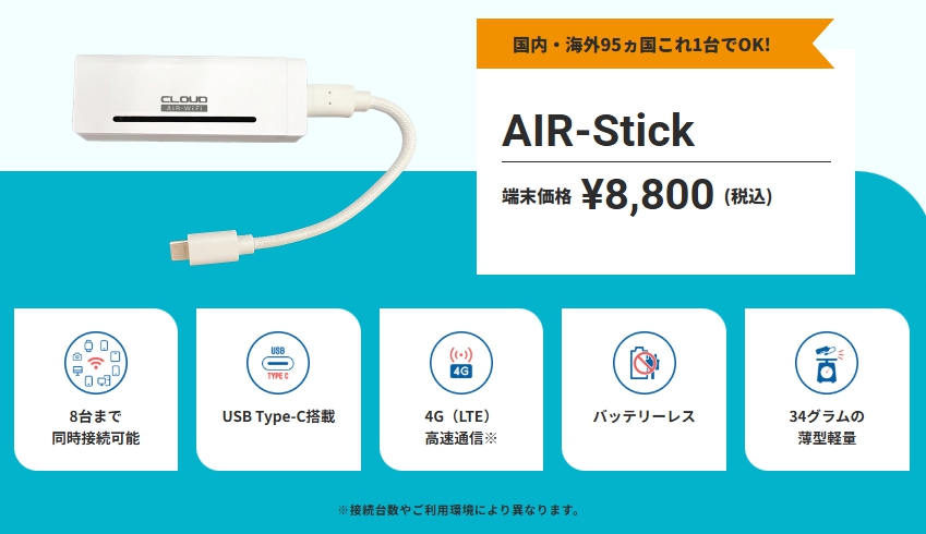 ブリッジWiFi